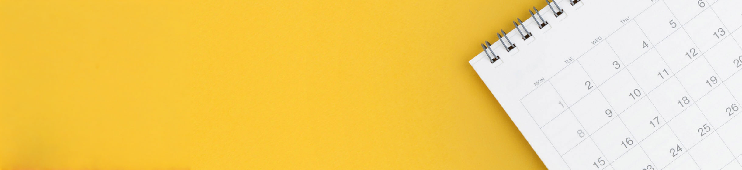 Crie o seu calendário personalizado