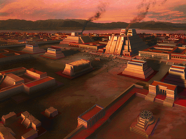 Tenochtitlán, capital do império asteca
