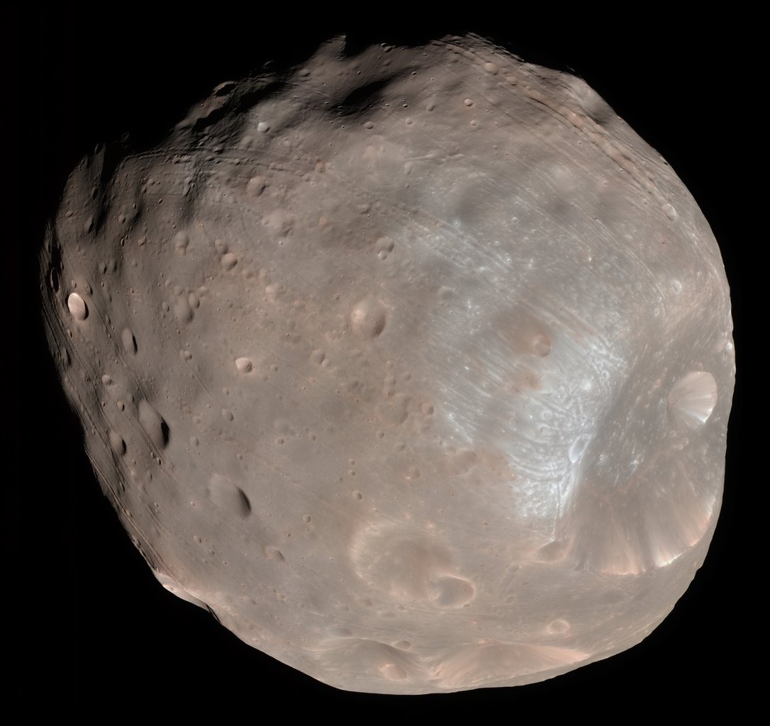 Fotografia a cores de 2008 tirada pela missão Mars Reconnaissance Orbiter