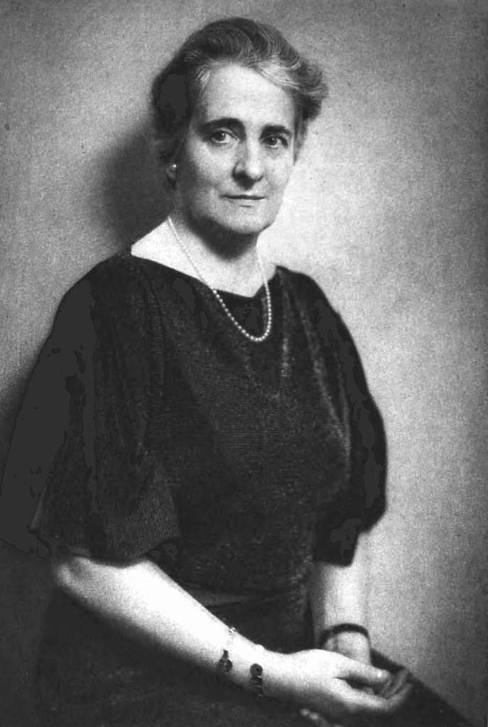 Elisabeth Achelis (1880–1973), fotografia tirada em 1941, extraída do livro Encyclopedia of American Biography: New Series