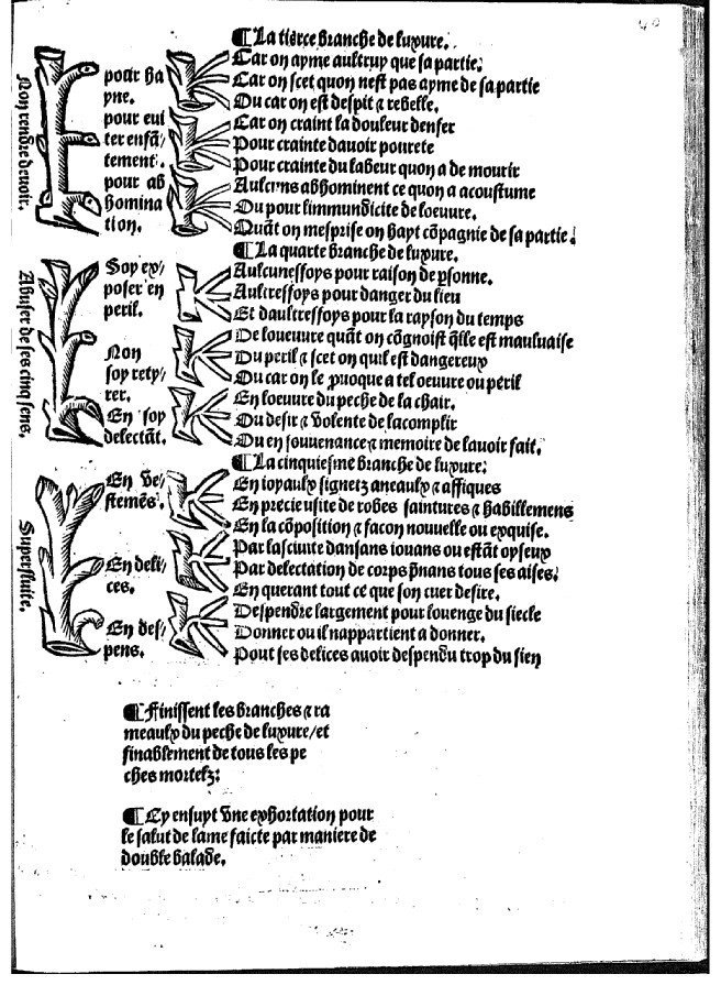Pagina da Arbrei des vices
