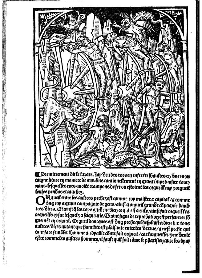 Pagina das pene da inferno