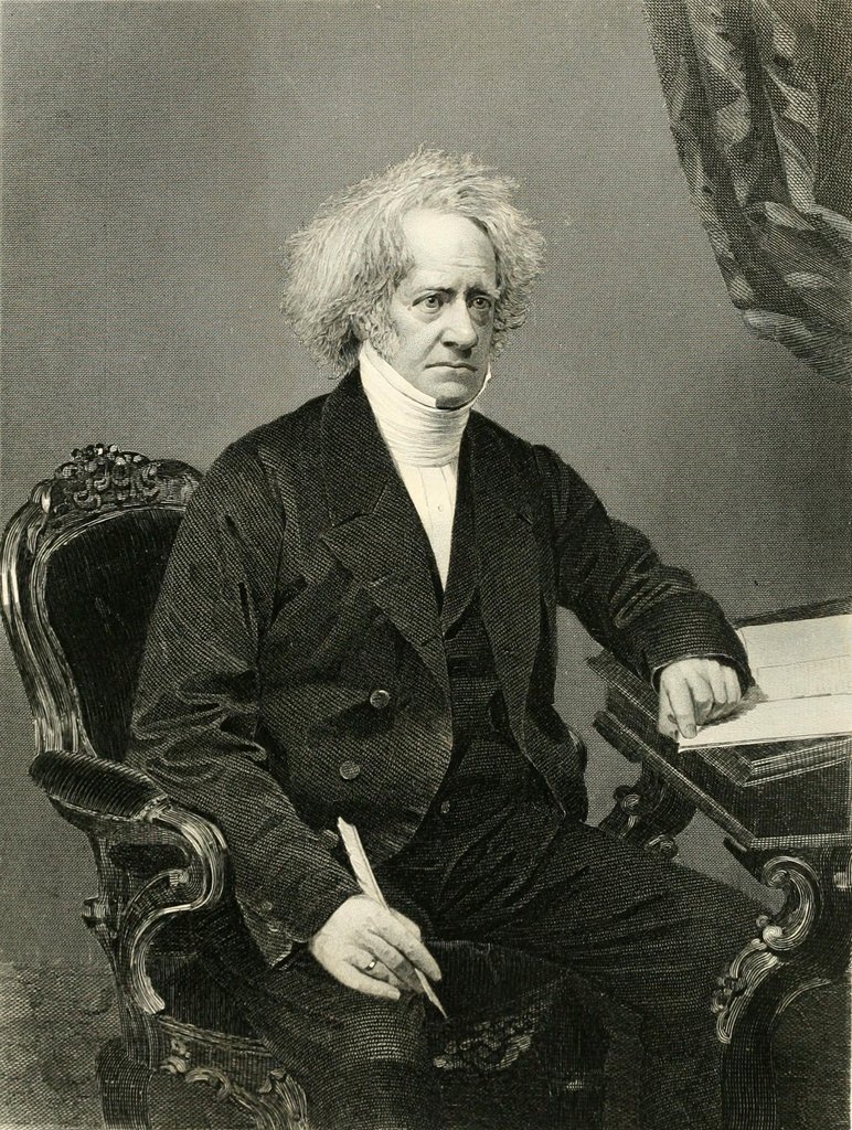 Retrato de Sir John Freiderick William Herschel no 1872