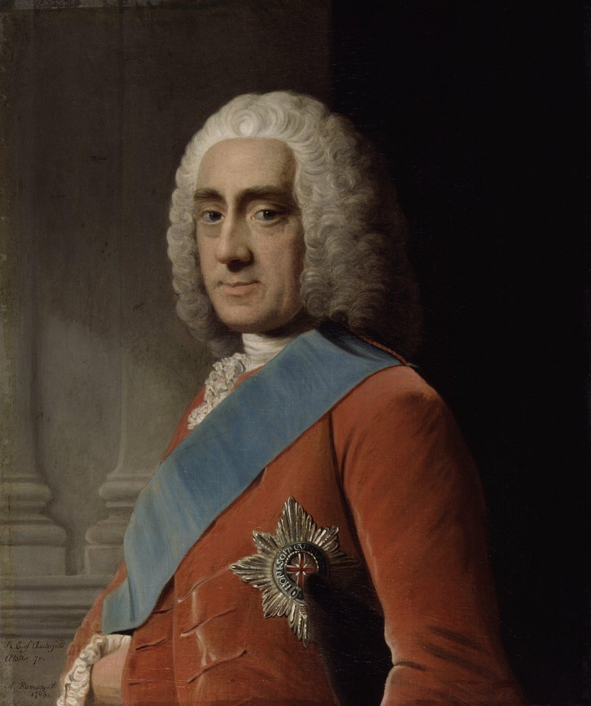 Philip Dormer Stanhope, 4º conde de Chesterfield (1694-1773), escritor e homem de Estado inglês, célebre pela correspondência espirituosa que manteve com seu filho.