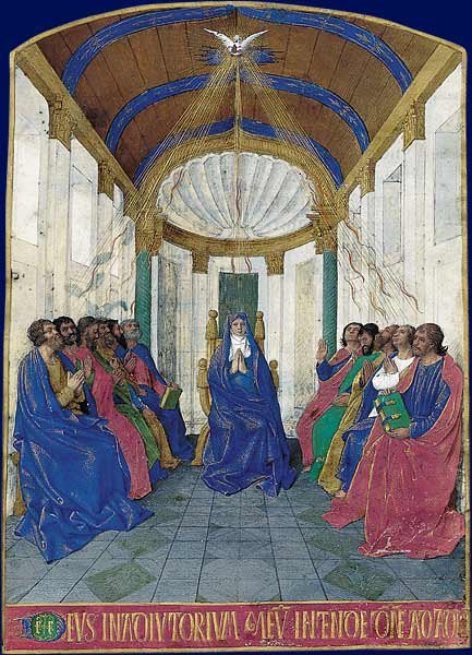 Livro de Horas do Pentecostes de Étienne Chevalier